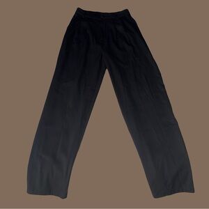 Black Wide Leg Dress Pants